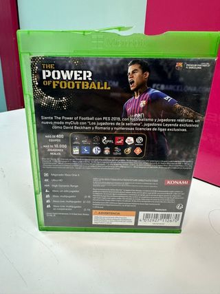 Videojuego Xbox One pes 2019