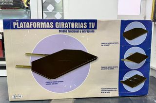 Mesa soporte TV (Sin Uso) Giratoria