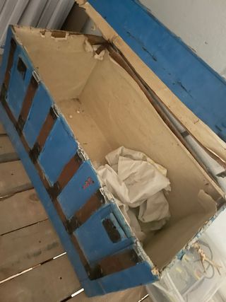 Baúl antiguo para restaurar