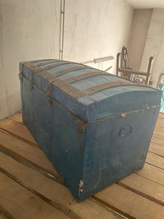 Baúl antiguo para restaurar