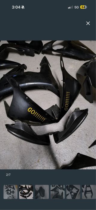 Carenado Yamaha YZF-R6 circuito