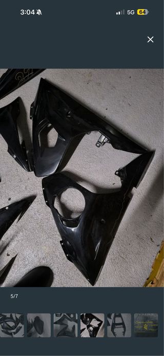 Carenado Yamaha YZF-R6 circuito