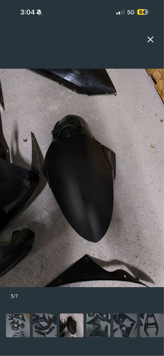 Carenado Yamaha YZF-R6 circuito