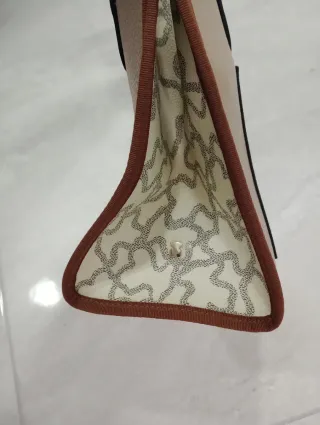 Bolso Tous Beige y Marrón