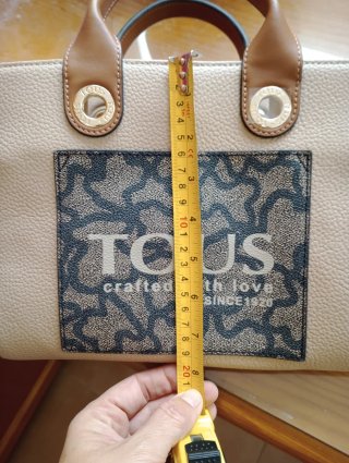 Bolso Tous Beige y Marrón