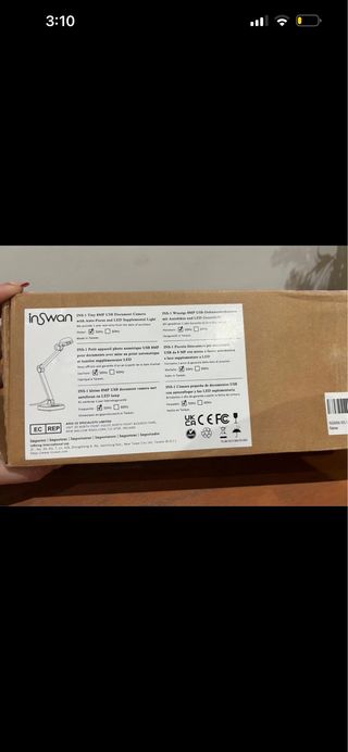 Cámara Documentos Inswan INS-1 8MP HD