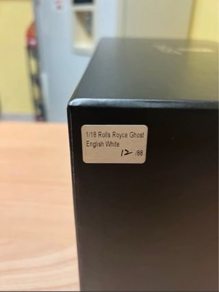 Rolls Royce 1/18 Kyosho Ghost Extended White Limit