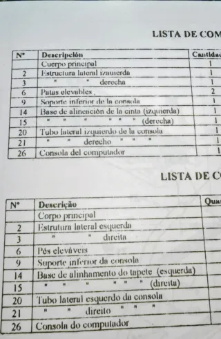 Cinta de correr plegable