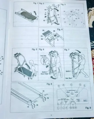 Cinta de correr plegable