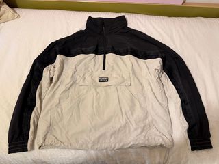 chaqueta de entrenamiento Adidas Beige y Negro