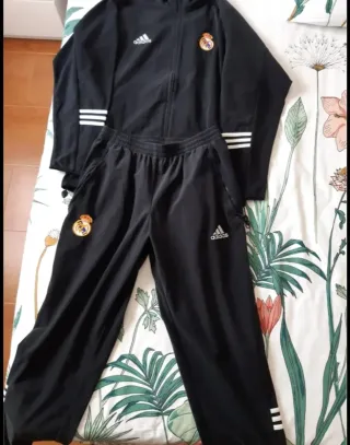 Chándal Real Madrid Adidas Negro talla L