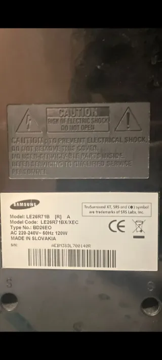 TV Samsung 27 pulgadas