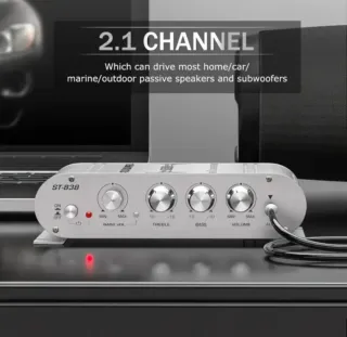 Amplificador ST-838 400W L/R + Subwoofer