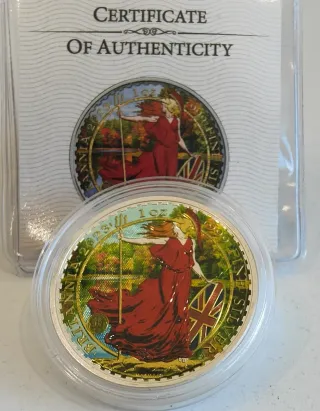 BRITANNIA 2023 1 OZ PLATA  OTOÑO