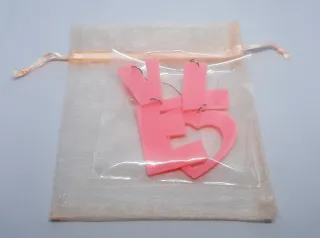 ESPECIAL SAN VALENTÍN-PENDIENTES "LO-VE"