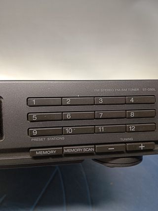 sintonizador de radio sony, ST-D50L, buen estado