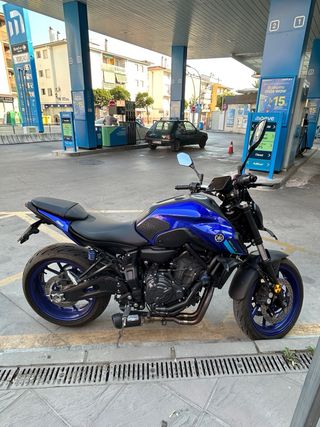 Yamaha MT-07 Azul