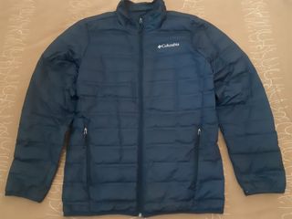 Chaqueta Columbia acolchada azul
