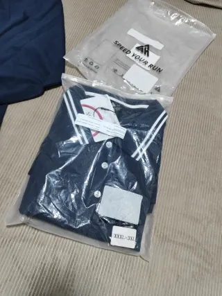 Polos XXXL azul marino temporada