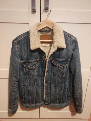 Cazadora Levi's Type 3 Sherpa Azul Talla S
