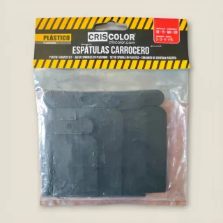 Set 4 Espátulas Plástico Cris Color