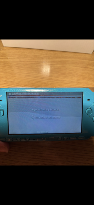 PSP Slim & Lite Turquesa con Caja