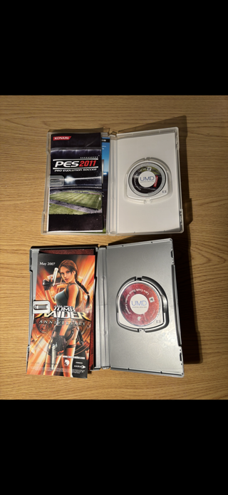 Giochi PSP: PES 2011 e Tomb Raider Legend