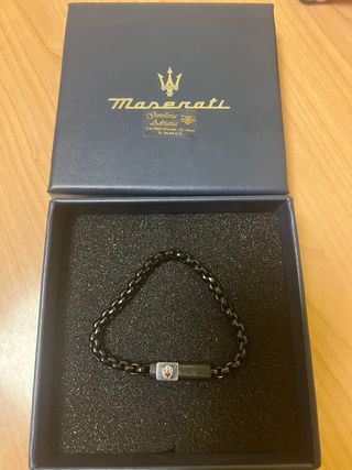 Bracciale Maserati Uomo Acciaio Dorato Argentato