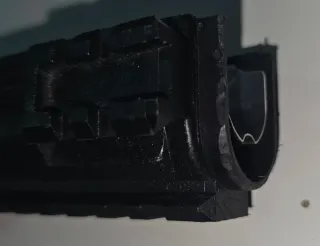 Guardamanos AK74 con Rieles Negro