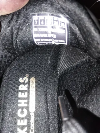 Zapatillas Skechers Negras Talla 37 Nuevas