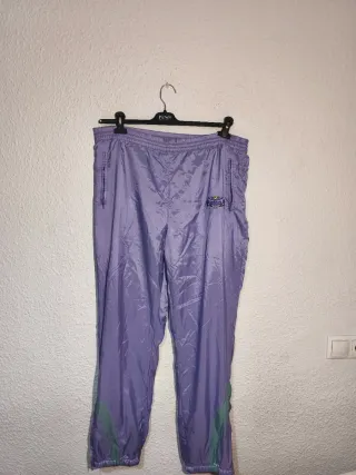 Pantalón Adidas Vintage Lila Talla 44