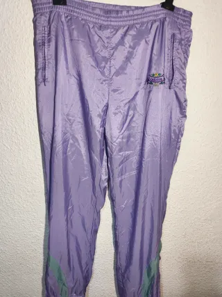 Pantalón Adidas Vintage Lila Talla 44