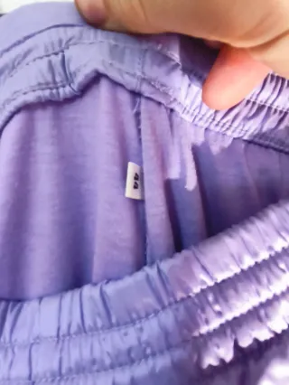 Pantalón Adidas Vintage Lila Talla 44