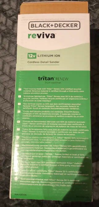 Lijadora Black+Decker Reviva