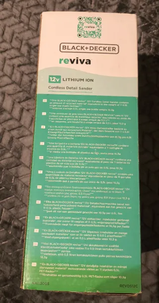 Lijadora Black+Decker Reviva