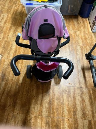 Triciclo evolutivo infantil rosa