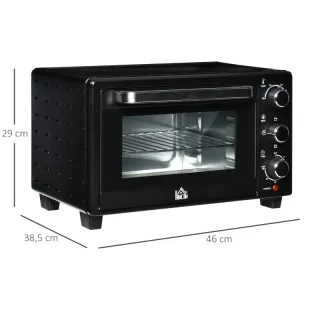 Forno Elettrico Nero