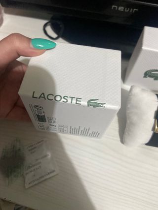 Reloj Lacoste Negro y Dorado