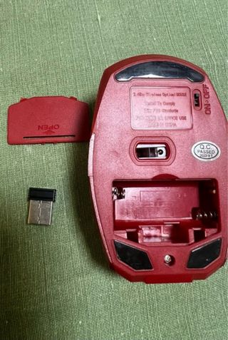 Mouse Wireless Iron Man USB Notebook PC