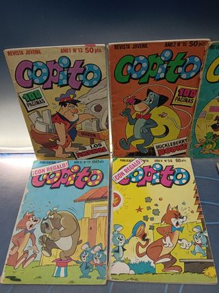 9 números de COPITO REVISTA INFANTIL. año I y año II - 1980/81