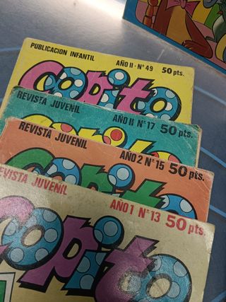9 números de COPITO REVISTA INFANTIL. año I y año II - 1980/81
