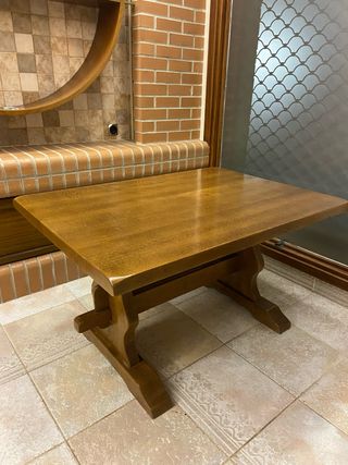 Mesa txoko madera maciza