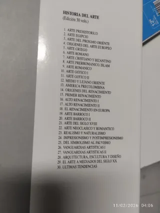 Colección Historia del Arte Salvat - 30 Tomos