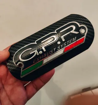 Chapa para escape GPR