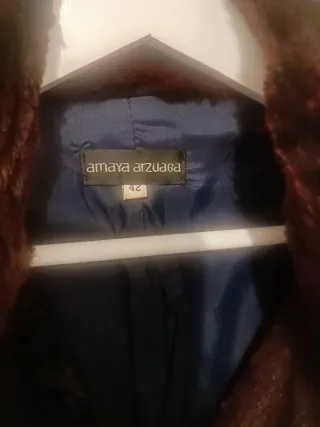 Abrigo Amaya Arzuaga Marrón