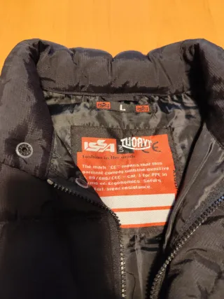Gilet imbottito piuma ISSA nero taglia L