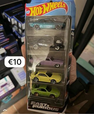 Hot Wheels Set Fast & Furious 5 Macchinine