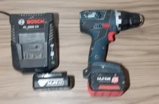 Taladro Atornillador Bosch 14,4V + Cargador + 2 ba