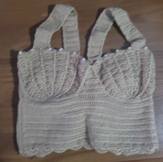 Top de mujer beige T. XS-M