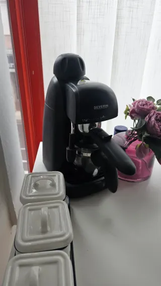 Cafetera Espresso Severin Negra